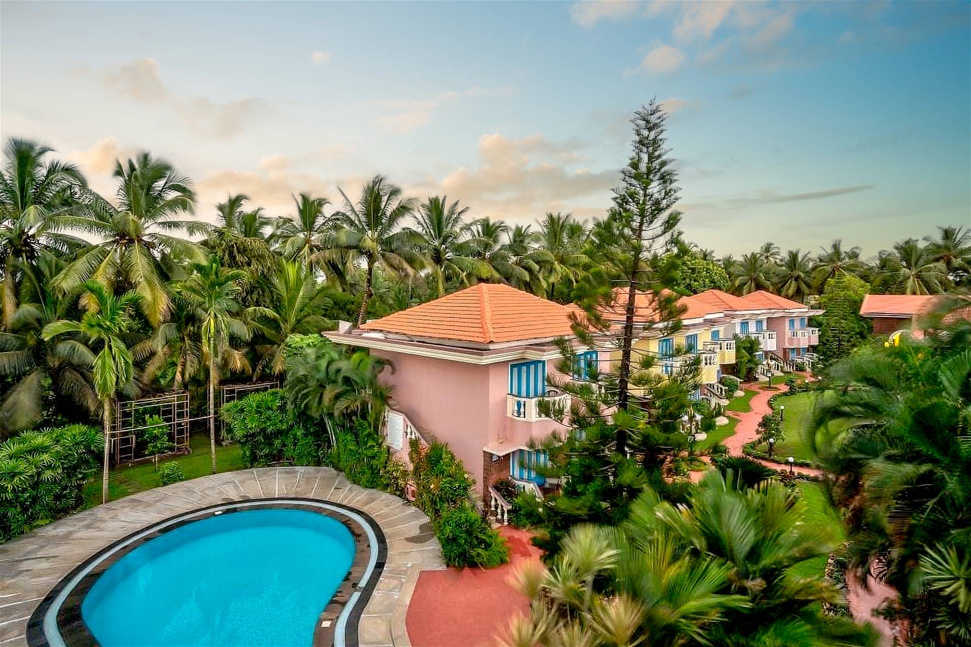 Hotel Coconut Grove Beach Resort - Goa, Indie 